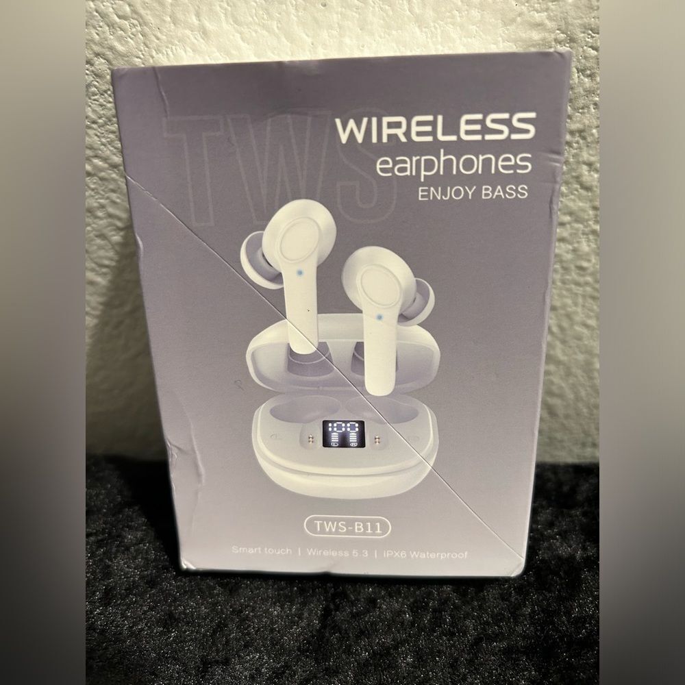 TWS-B11 Wireless Earphones - White